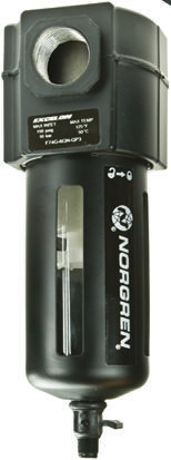 Norgren F74G series 40μm G 3/4 10 bar Pneumatic Filter with Manual drain