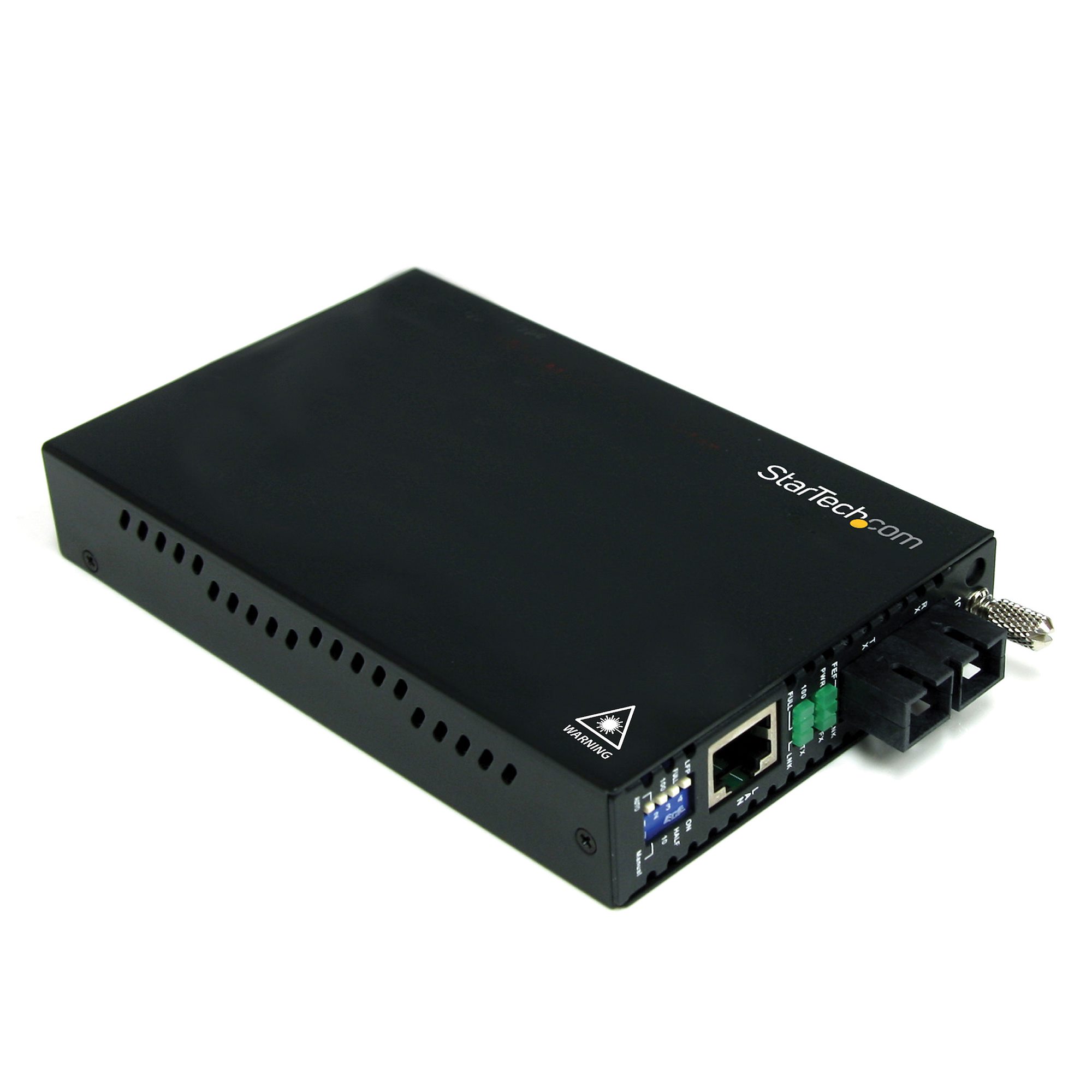 StarTech.com RJ45, SC Media Converter, Single Mode, 10/100Mbit/s, Half/Full Duplex 30km