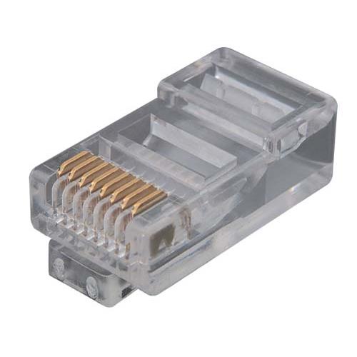 L-Com TDS Series Plug RJ Connector, Plug-In Straight 1 Port 1 -Way
