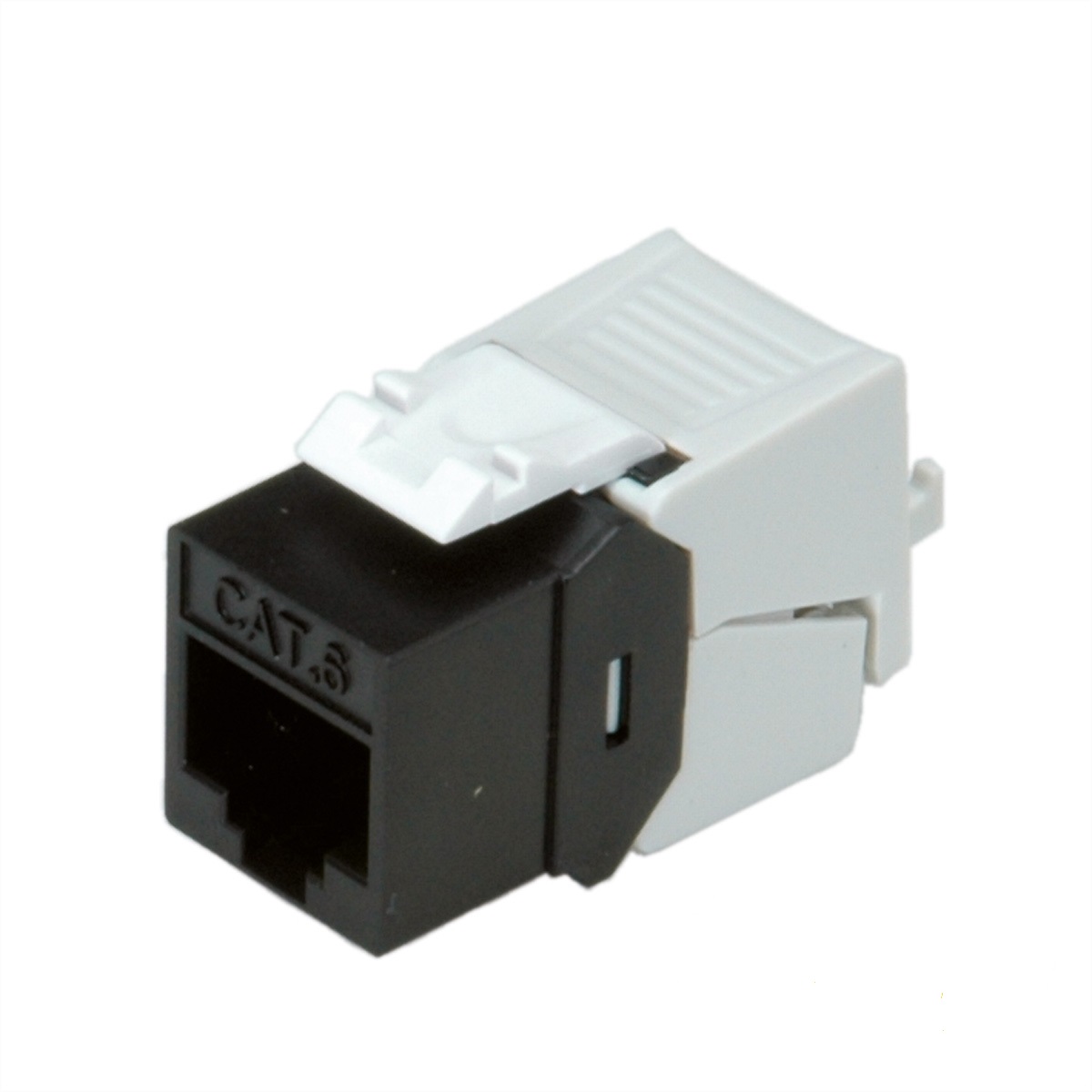 Roline RJ45 Keystone Jack Series Female RJ45 Connector, Keystone Mount, Cat6 1 Port
