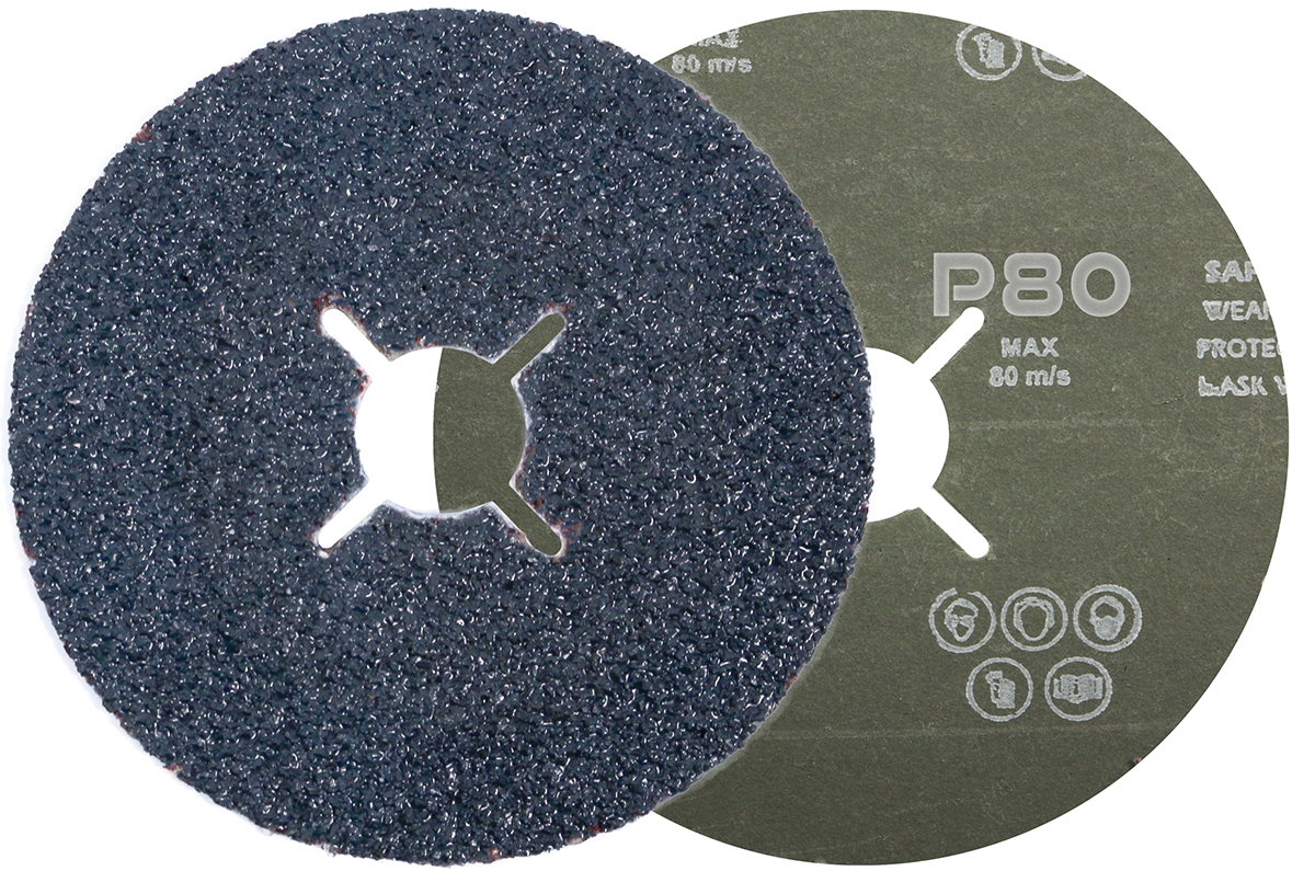 RS PRO Zirconium Sanding Disc, 125mm x 1mm Thick, 80+ Grade, P80 Grit, 25 in pack