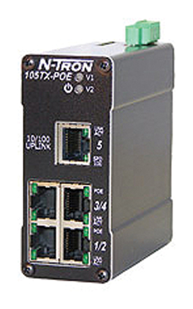 N-Tron 5 (Bi-Directional) Port Unmanaged Ethernet Switch
