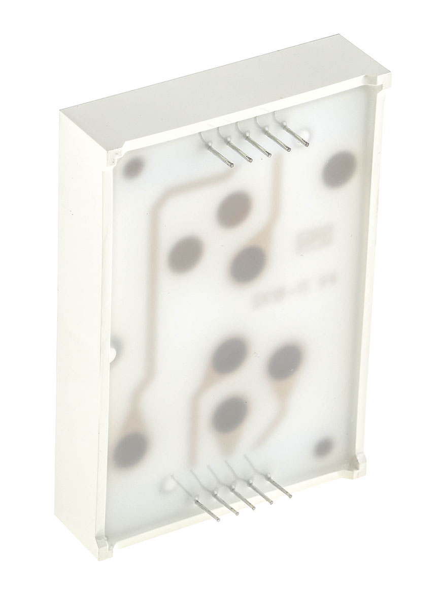 SA18-11SURKWA Kingbright 7-Segment LED Display, CA Red 310 mcd RH DP 44.5mm