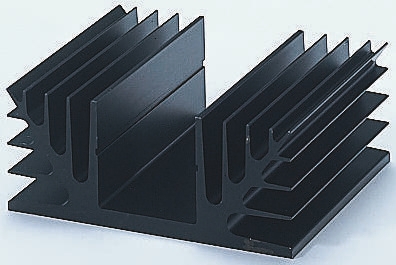 Fischer Elektronik Heatsink, 1.9K/W, 75 x 88 x 35mm