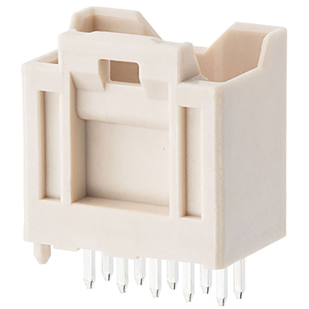 Molex iGrid Series Vertical Through Hole PCB Header, 10 Contact(s), 2 mm Pitch, 2 Row, Shrouded
