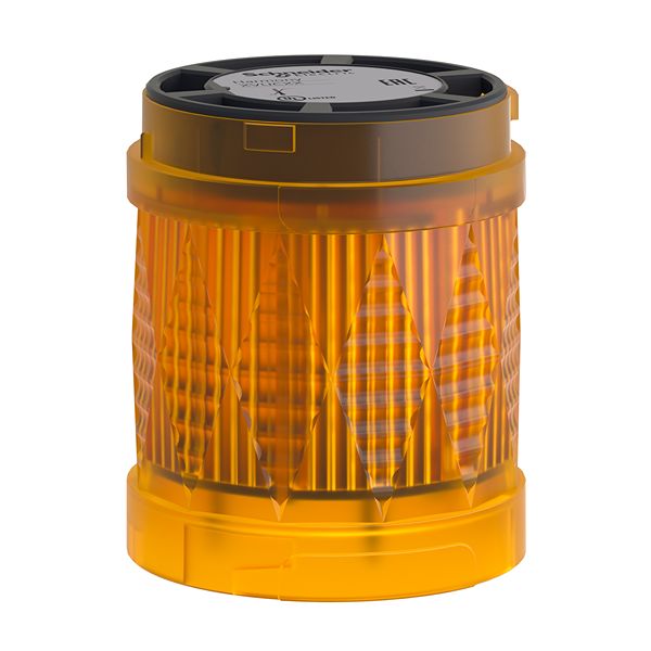 Schneider Electric Harmony XVU Series Orange Signal Tower, 1 Lights, 24 V, Base Mount