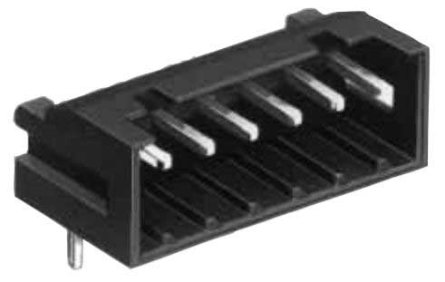 Hirose DF3 Series Right Angle Through Hole PCB Header, 2 Contact(s), 2 mm Pitch, 1 Row, Shrouded