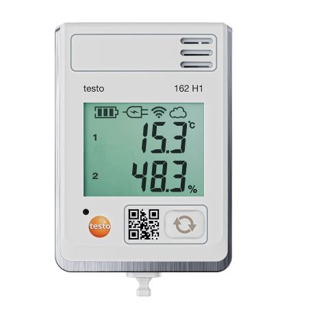 Testo TESTO 162 H1 Temperature & Humidity Data Logger Data Logger, Wi-Fi, 1 Input Channel(s) - RS Calibration