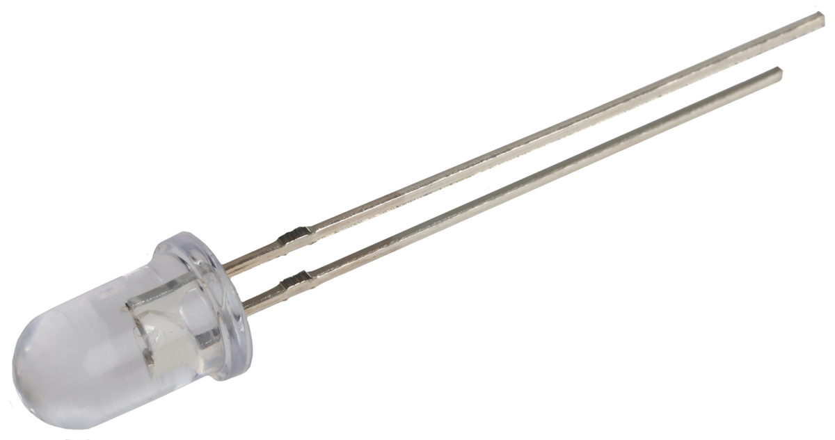 UV5TZ-405-30 Bivar, UV LED, 405nm 40mW 30 °, 2-Pin Through Hole package