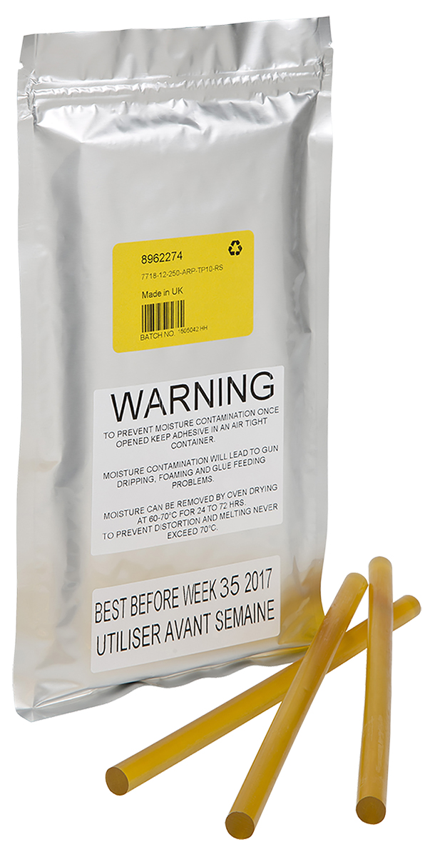 Power Adhesives Glue Sticks 12mm, Amber