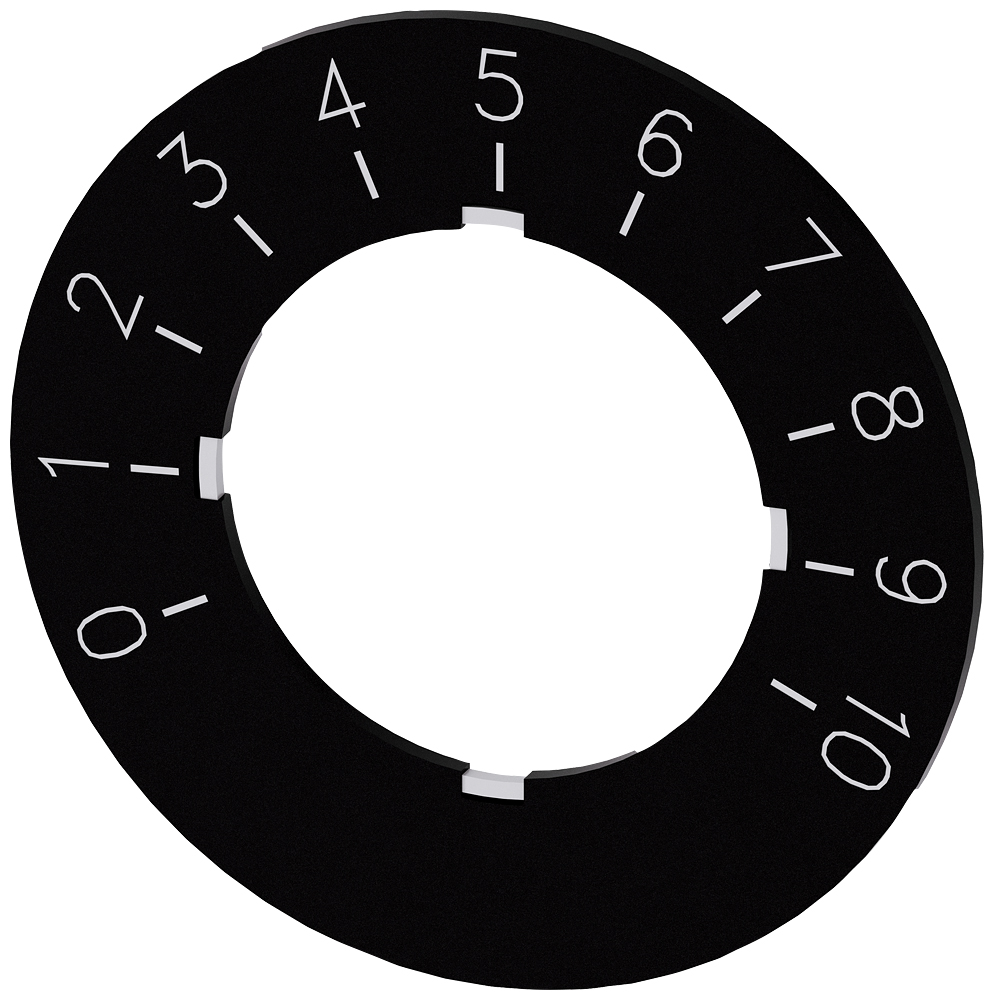 Siemens Labeling plate