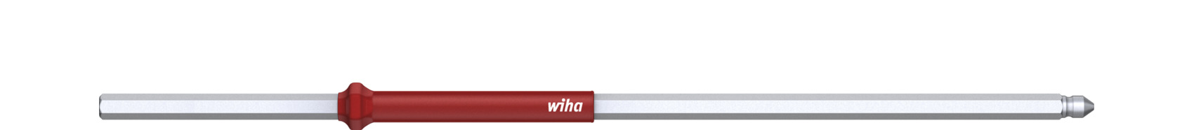 Wiha Hex Screwdriver Blade, 1.5 mm Tip, 175 mm Blade, 175 mm Overall