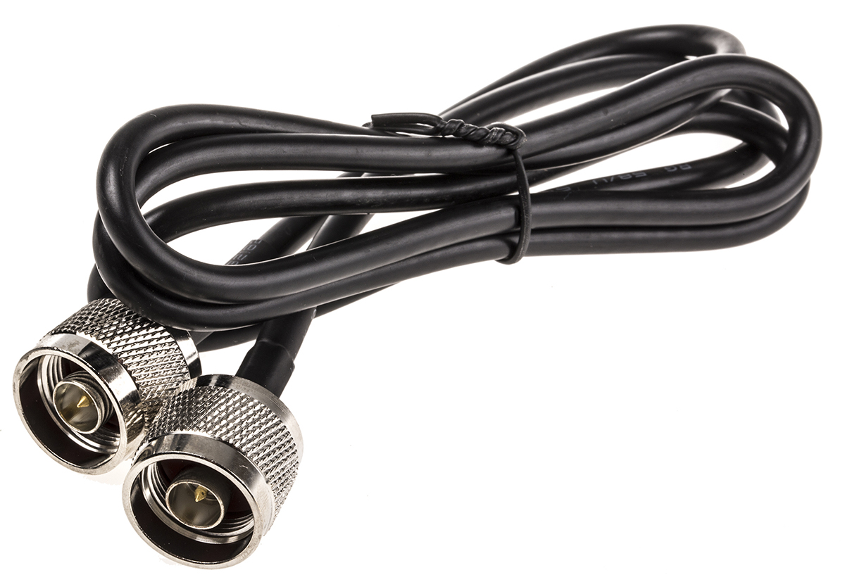 RF Solutions CBA Series Male Type N to Male Type N, 1 m 50 Ω