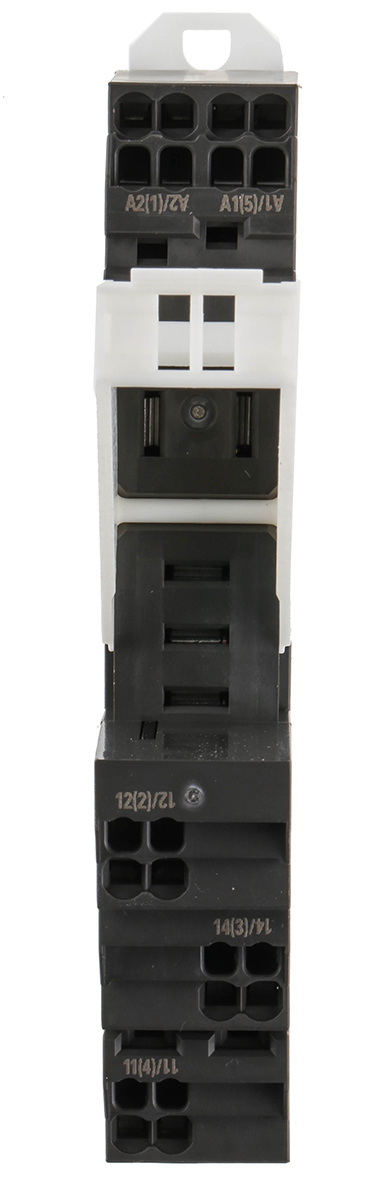 Omron G2R 5 Pin 250V ac DIN Rail Relay Socket, for use with G2R-1-S Series General Purpose Relay, H3RN Series Timer