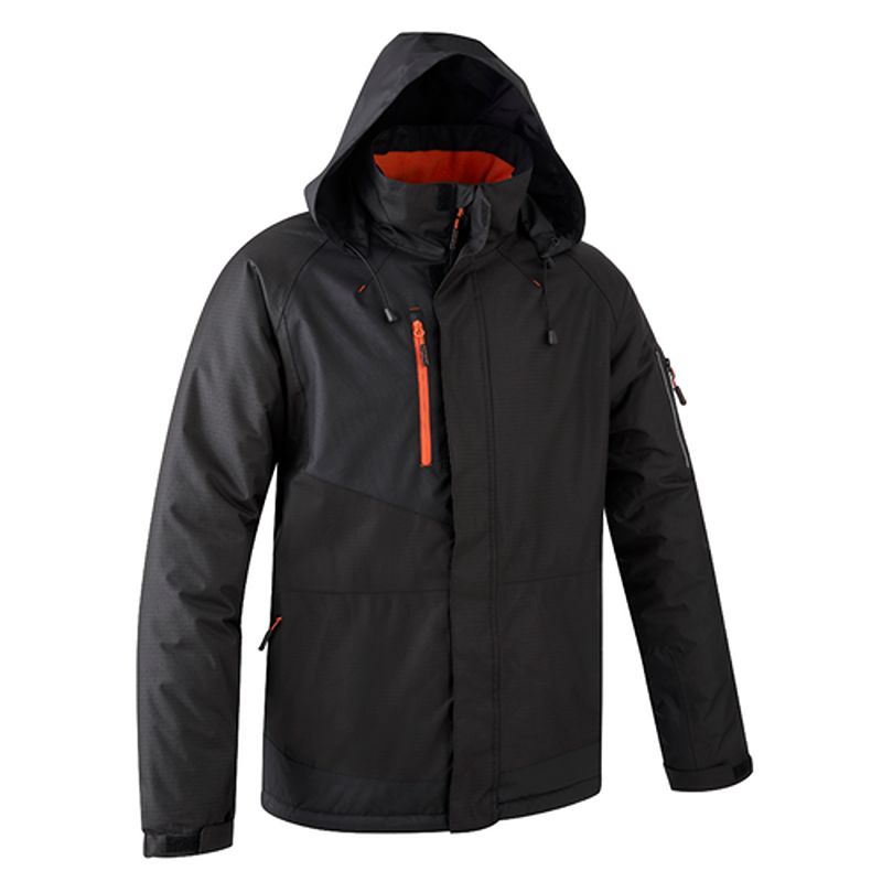 Coverguard 5YUZ450 Black 100% Polyester Parka Jacket XXL