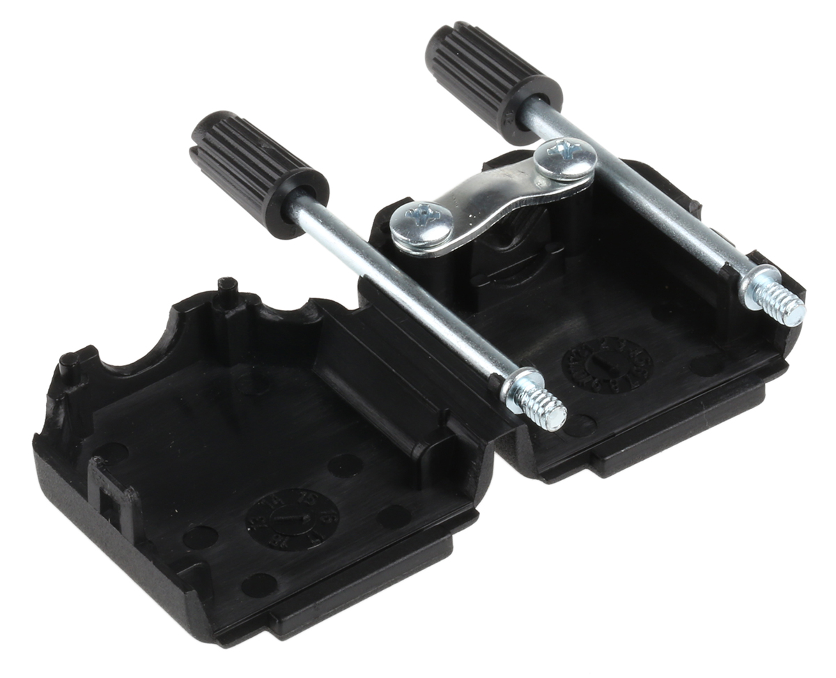 HARTING D-sub Series Thermoplastic D Sub Backshell, 9 Way