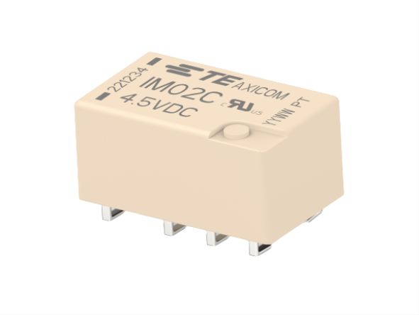 TE Connectivity PCB Mount Signal Relay, 2.5V dc Coil, 2A Switching Current, DPDT
