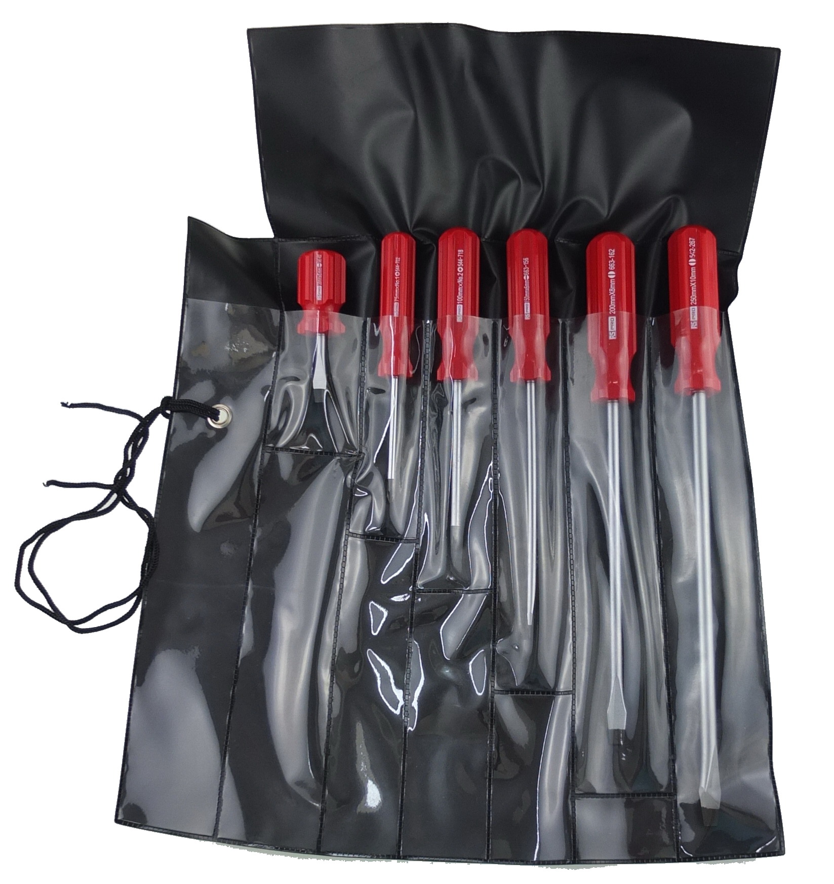 RS PRO Pozidriv; Slotted Screwdriver Set, 6-Piece