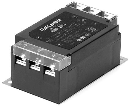 TDK-Lambda Power Line Filter, for use with Single Phase Power Supply