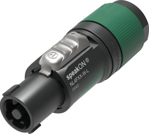 Neutrik Screw Loudspeaker Connector Plug, 4 Way, 37A, Screw Termination