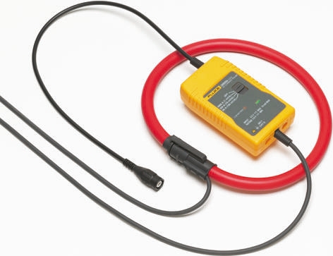 Fluke i3000S Current Probe, AC, Rogowski Coil Adapter, 3kA ac AC Max, Voltage Output