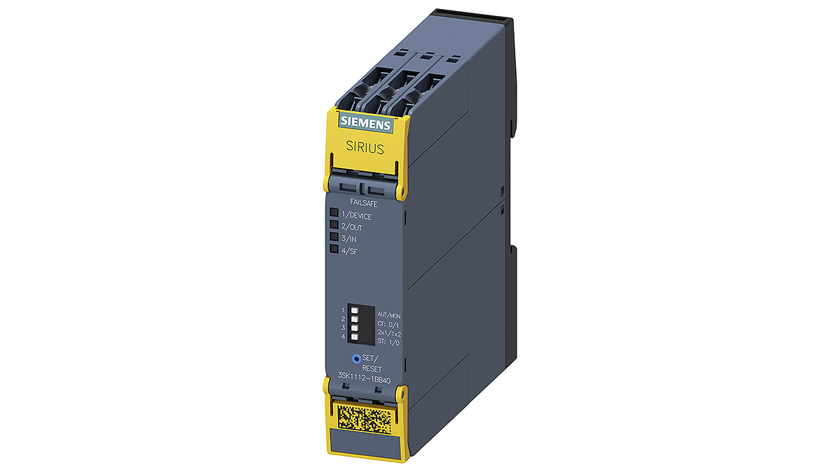Siemens SIRIUS 3SK1 Safety Relay 24V dc, Single Channel