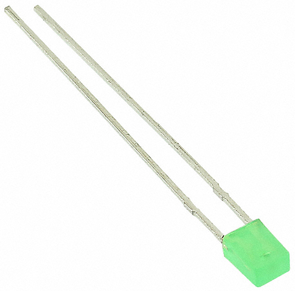 Kingbright2.5 V Green LED Rectangular Through Hole, L-914GDT