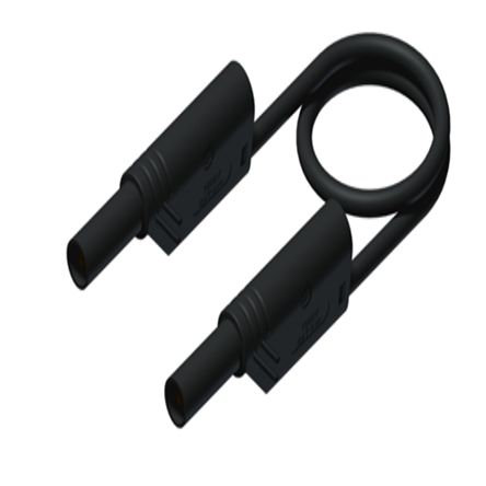 Hirschmann Test & Measurement Test Probes, 16A, 1kV, Yellow, 2m Lead Length