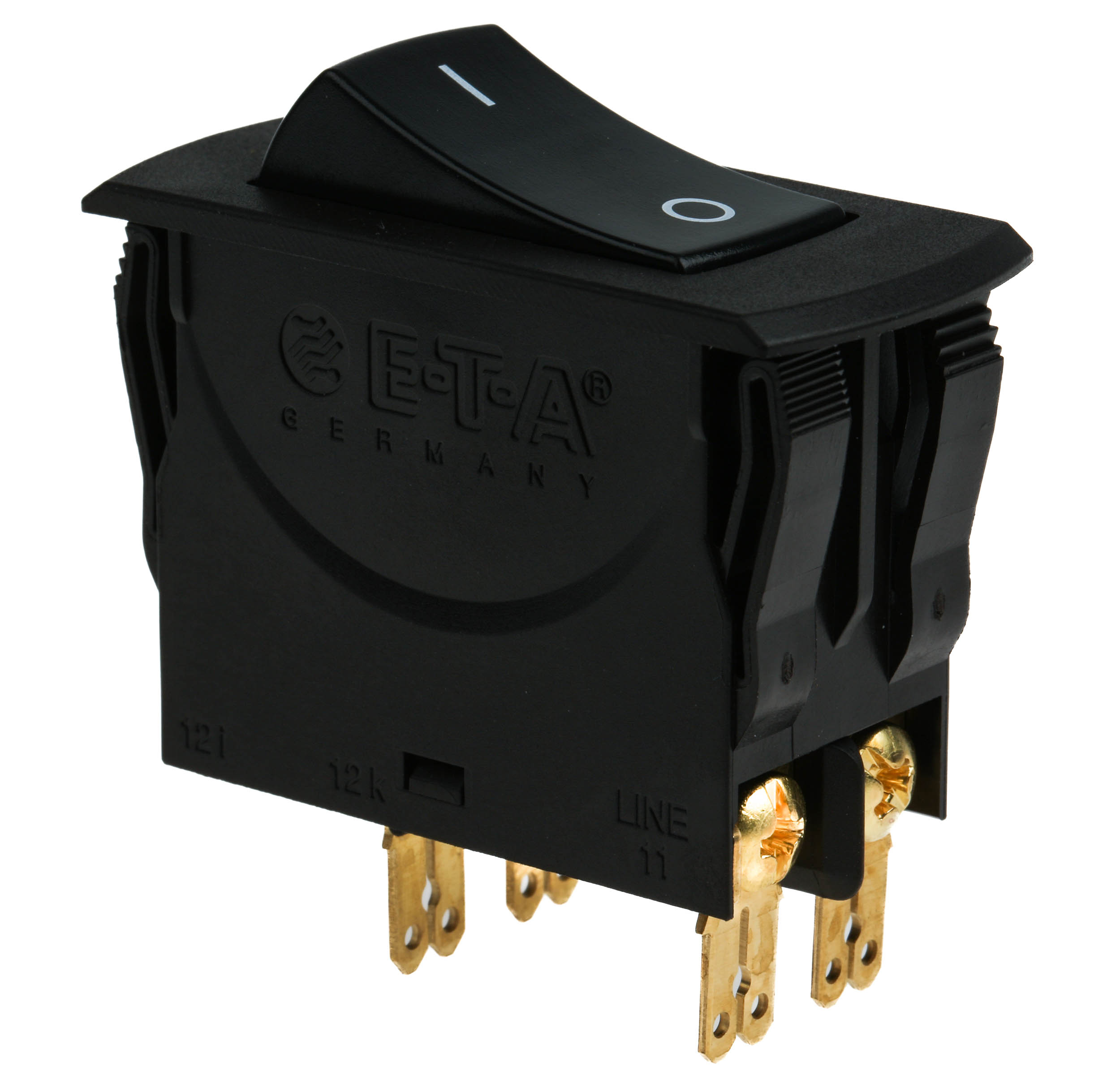 ETA Thermal Circuit Breaker - 3120-N 2 Pole 50 V DC, 240 V AC Voltage Rating, 16A Current Rating