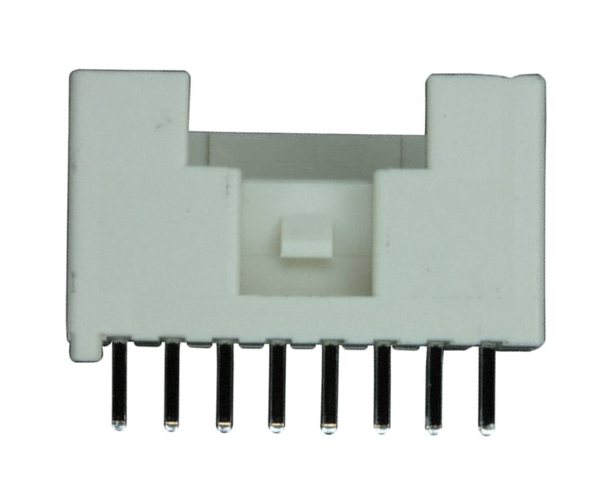 JST PUD Series Straight Through Hole PCB Header, 16 Contact(s), 2 mm Pitch, 2 Row, Shrouded