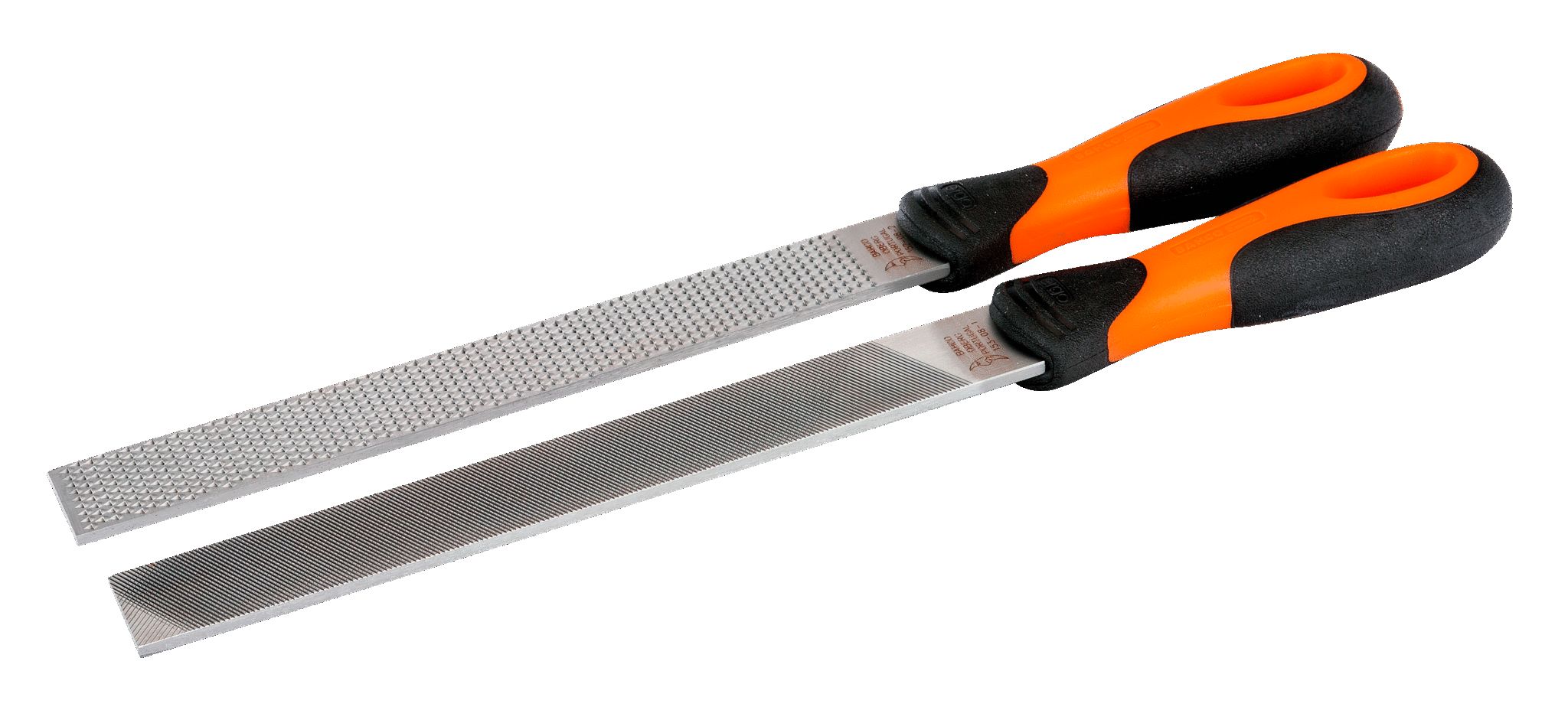 Bahco 200mm, Bastard, Flat Homeowner File With Soft-Grip Handle
