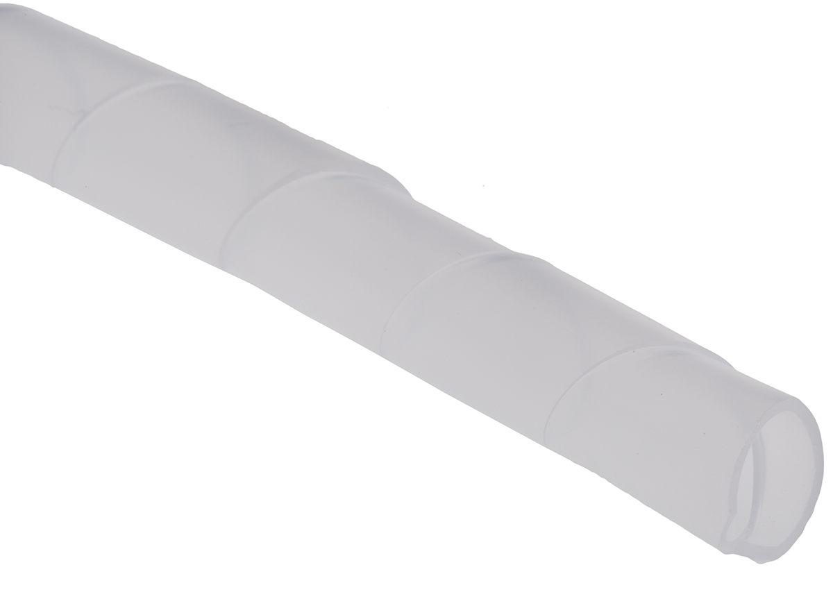 RS PRO Spiral Wrap, I.D 10.3mm, 32mm Polyethylene