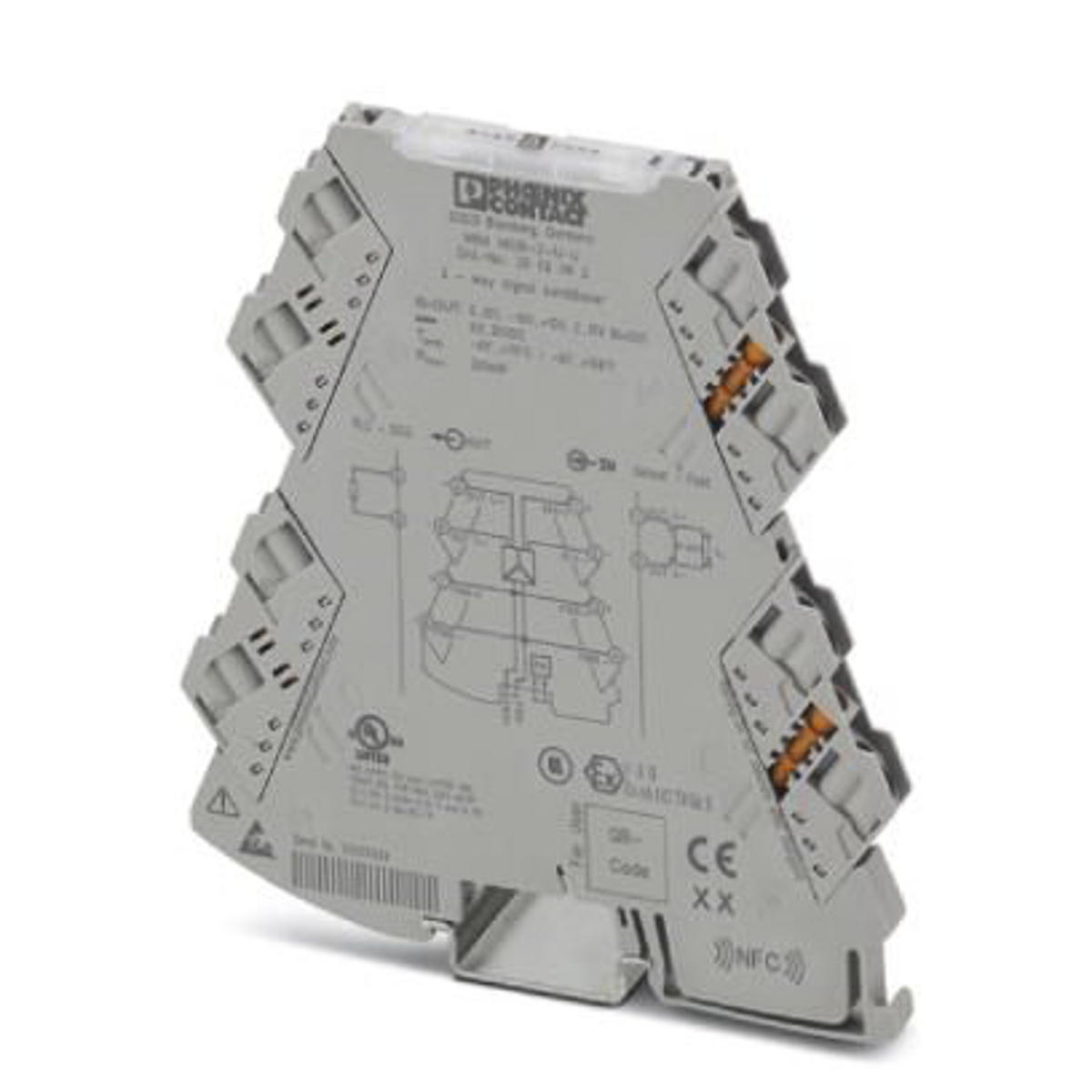 Phoenix Contact MINI MCR Series Signal Conditioner, Voltage Input, Voltage Output, 9.6 → 30V dc Supply