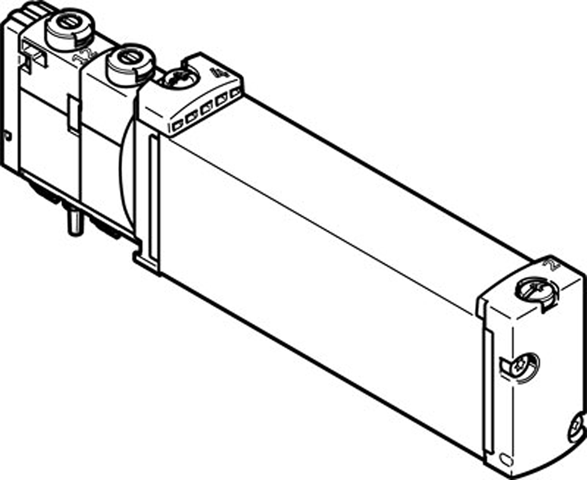 Festo 5/2 Solenoid Valve - Electrical VUVG Series 24V dc, 8004891