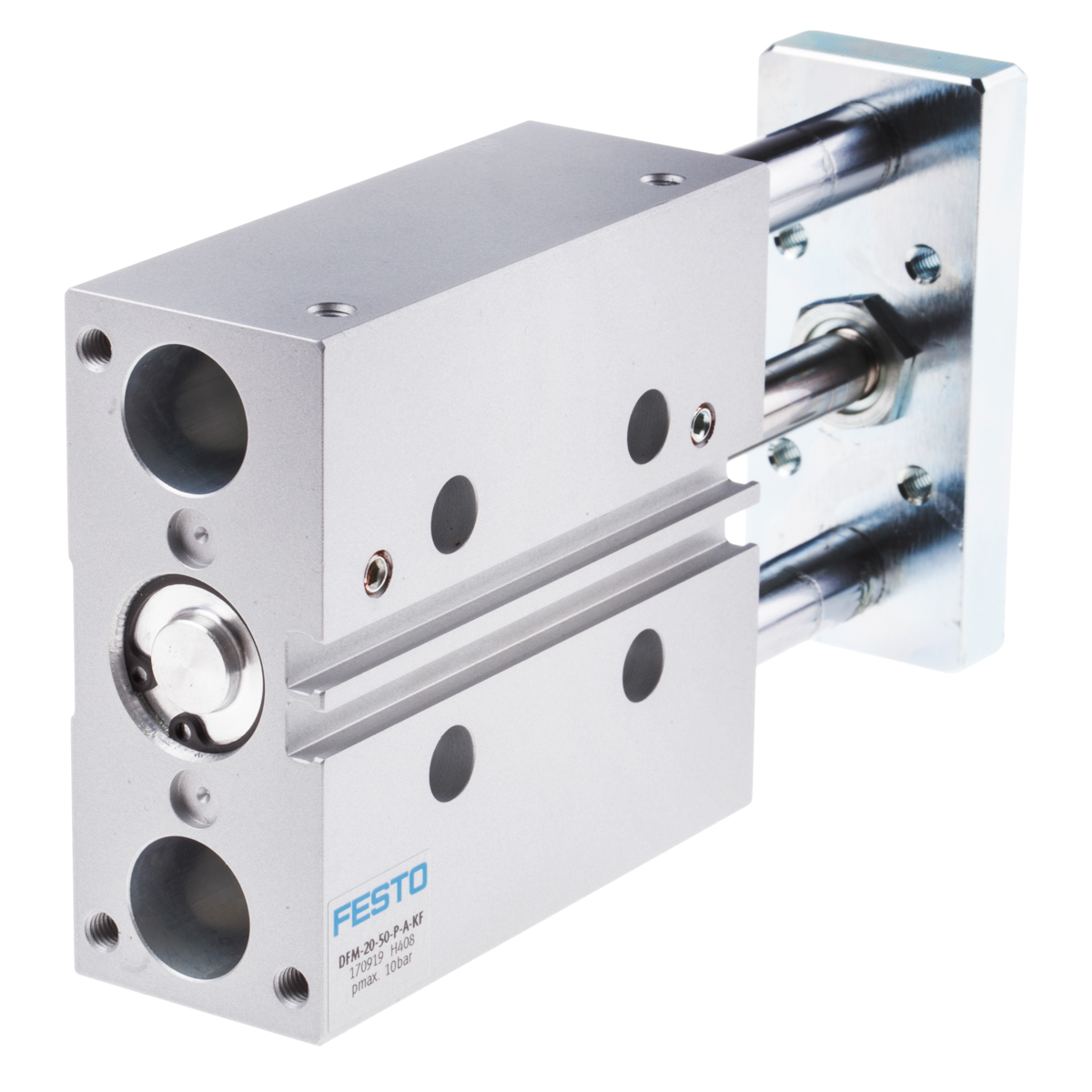 Festo Pneumatic Guided Cylinder - 170919, 20mm Bore, 50mm Stroke, DFM Series, Double Acting