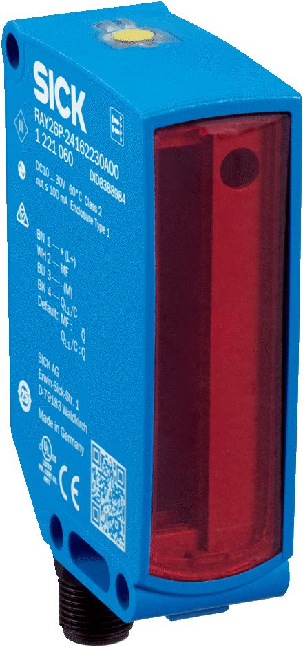 SICK Retroreflective Photoelectric Sensor, Rectangular Sensor, 0 → 1.5 m Detection Range IO-LINK