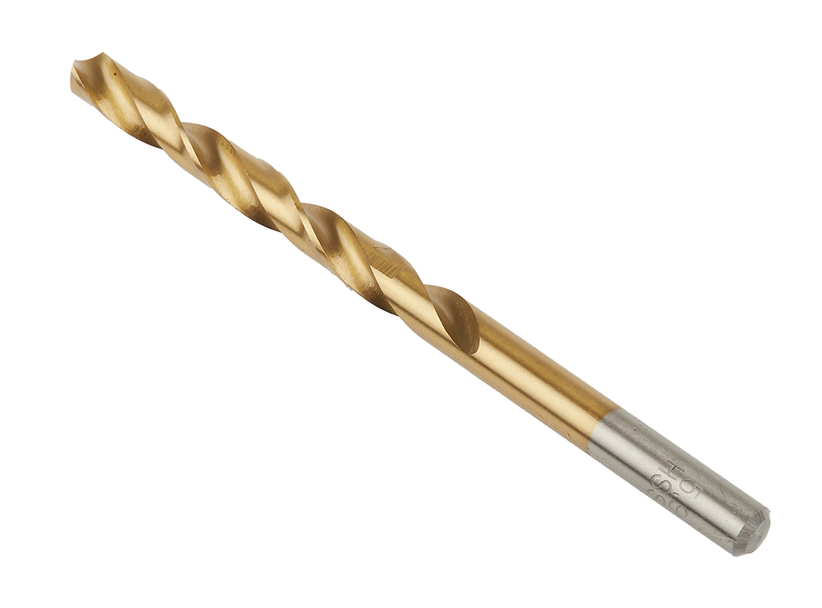 RS PRO HSS Twist Drill Bit, 5.9mm Diameter, 93mm Overall