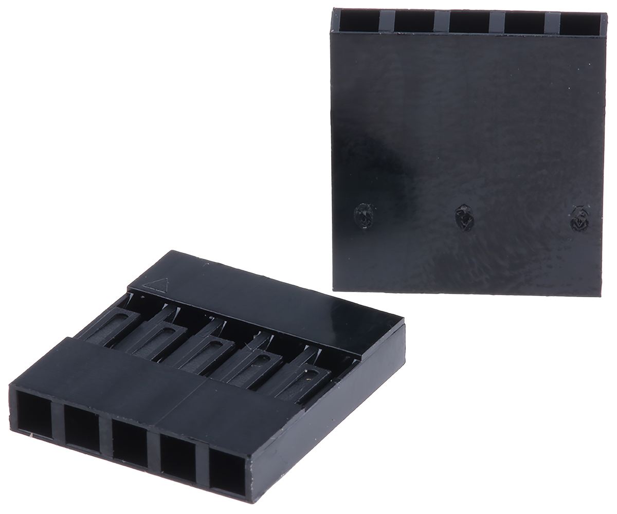HARWIN, M20-10 Female Connector Housing, 2.54mm Pitch, 5 Way, 1 Row