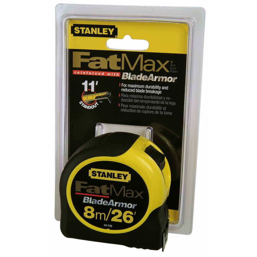 Stanley FatMax 8m Tape Measure