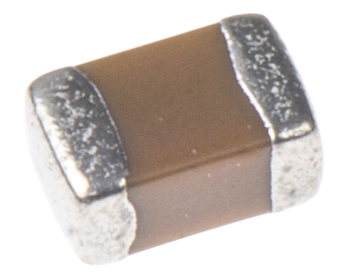 KEMET 47nF Multilayer Ceramic Capacitor MLCC, 100V dc V, ±10% , SMD