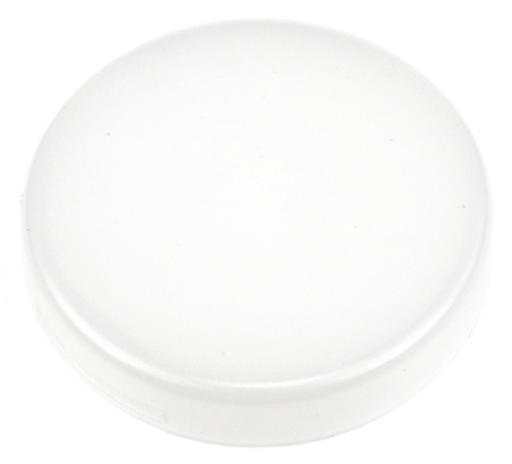 Panel Mount Indicator Lens Round Style, White, 26mm diameter