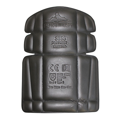 Portwest Black No EVA Foam Trouser Knee Pocket Knee Pad