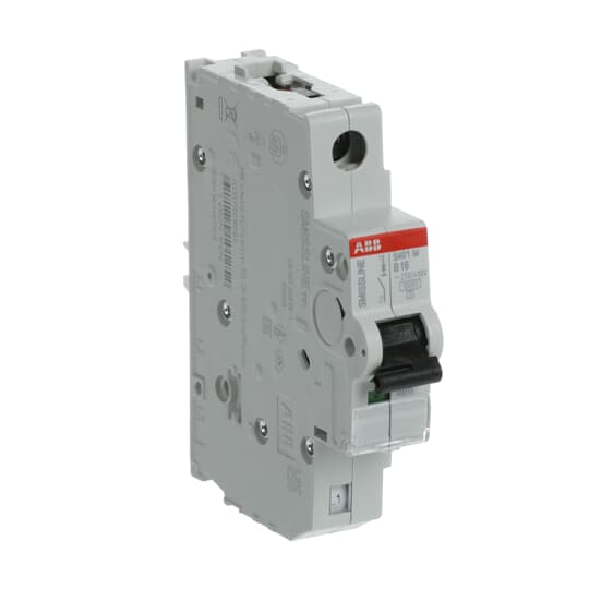 ABB S401M MCB, 1P, 16A Curve B, 12V AC, 10 kA Breaking Capacity