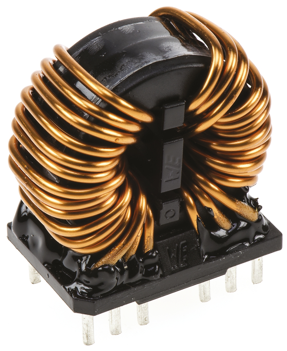 Wurth 2 x 4.5 mH -30 → +50% Nano Crystalline Common Mode Choke, Max SRF:1 kHz → 300 MHz, 18A Idc, 2 x