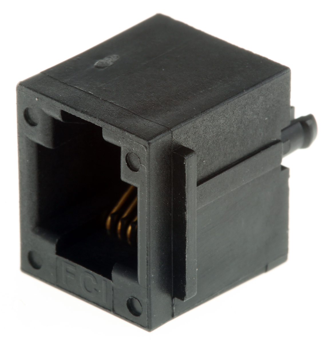 Amphenol ICC MOD JACK Series Female RJ45 Connector, Through Hole, Cat3 Straight 6P6C -Way