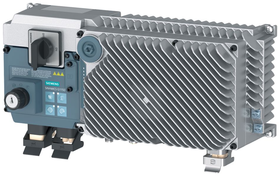 Siemens Inverter Drive, 1.5 kW, 3 Phase, SINAMICS G115D Series 480 V 6.2 A