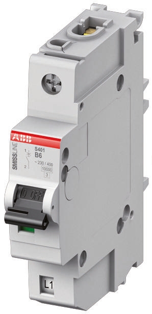 ABB SMISSLINE TP S400M MCB, 1P, 32A Curve C, 230V AC, 60V DC, 10 kA Breaking Capacity
