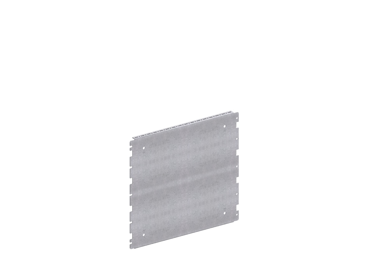 Rittal VX Series Sheet Steel Mounting Plate, 400mm H, 500mm W for Use with VX, VX SE Series
