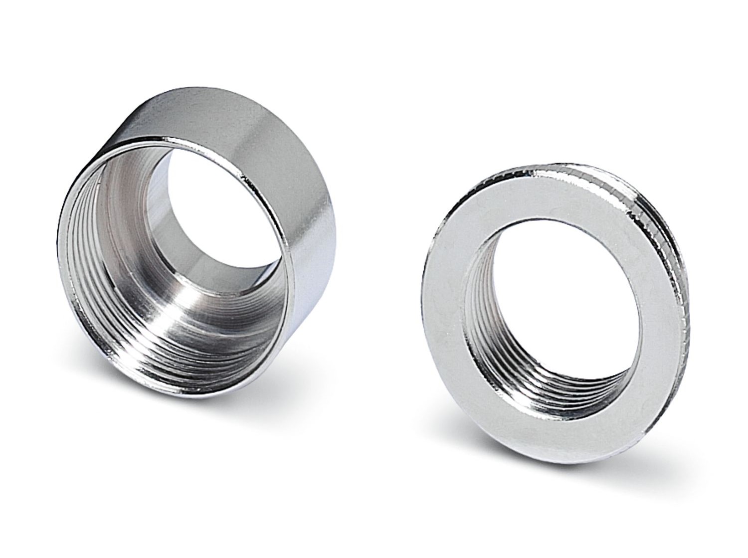 Phoenix Contact Cable Gland Adaptor, M25 Exterior Thread, M20 Interior Thread, Nickel Plated Brass
