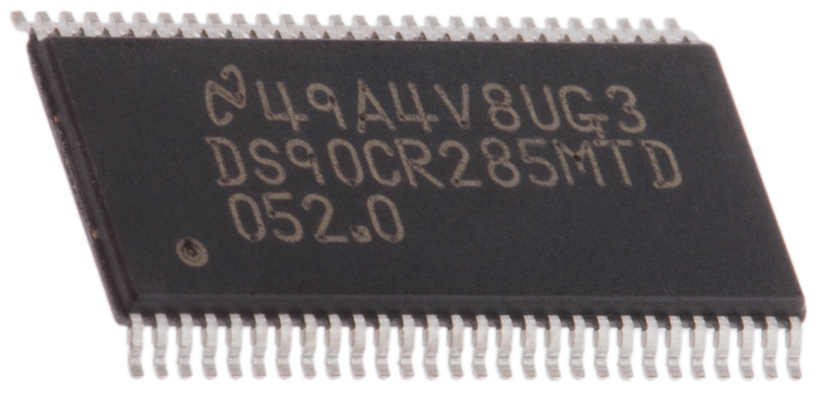 Texas Instruments DS90CR285MTD/NOPB, LVDS Transmitter Quad LVCMOS, LVTTL, 56-Pin TSSOP